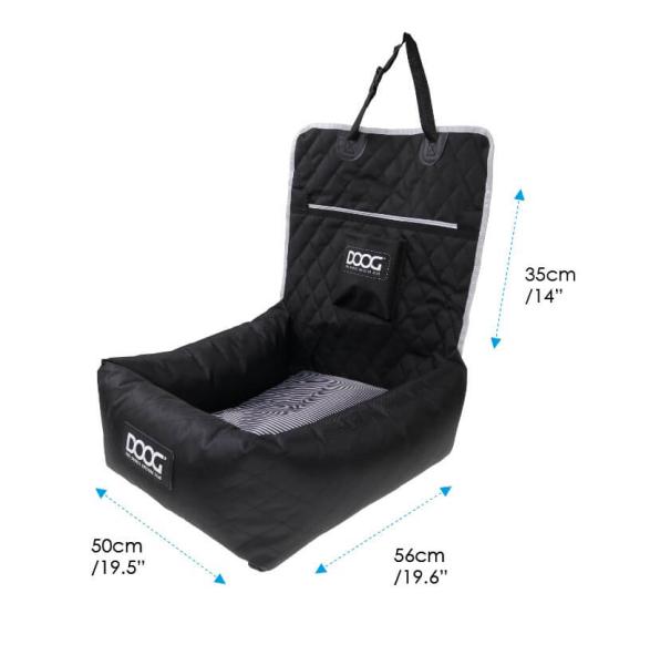 DOOG - Car Seat Sand Gr. S/M DOOG - Car Seat Sand Gr. S/M